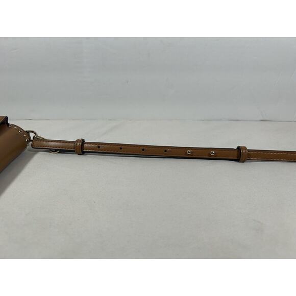 Michael Kors Studded Leather Phone Crossbody Bag - Acorn Adjustable Strap Small - Picture 14 of 14